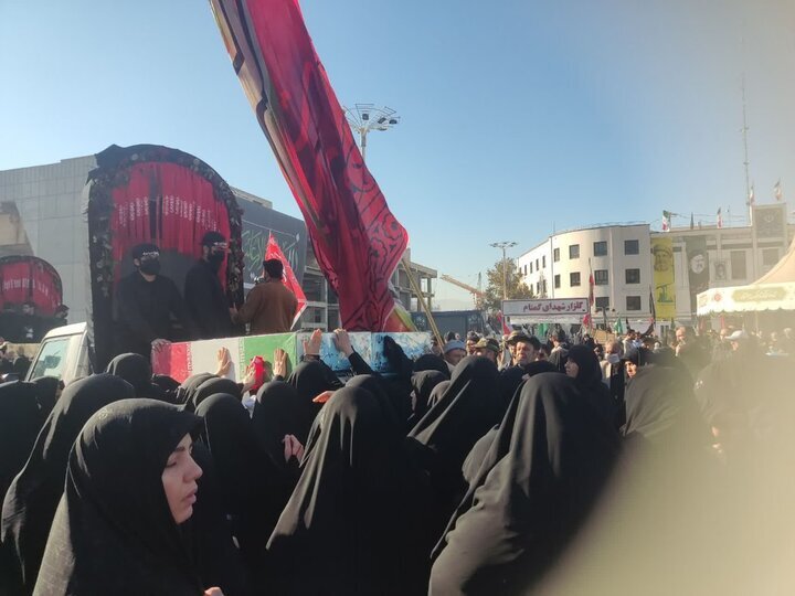 عطر فاطمی و شهادت در هم آمیخت