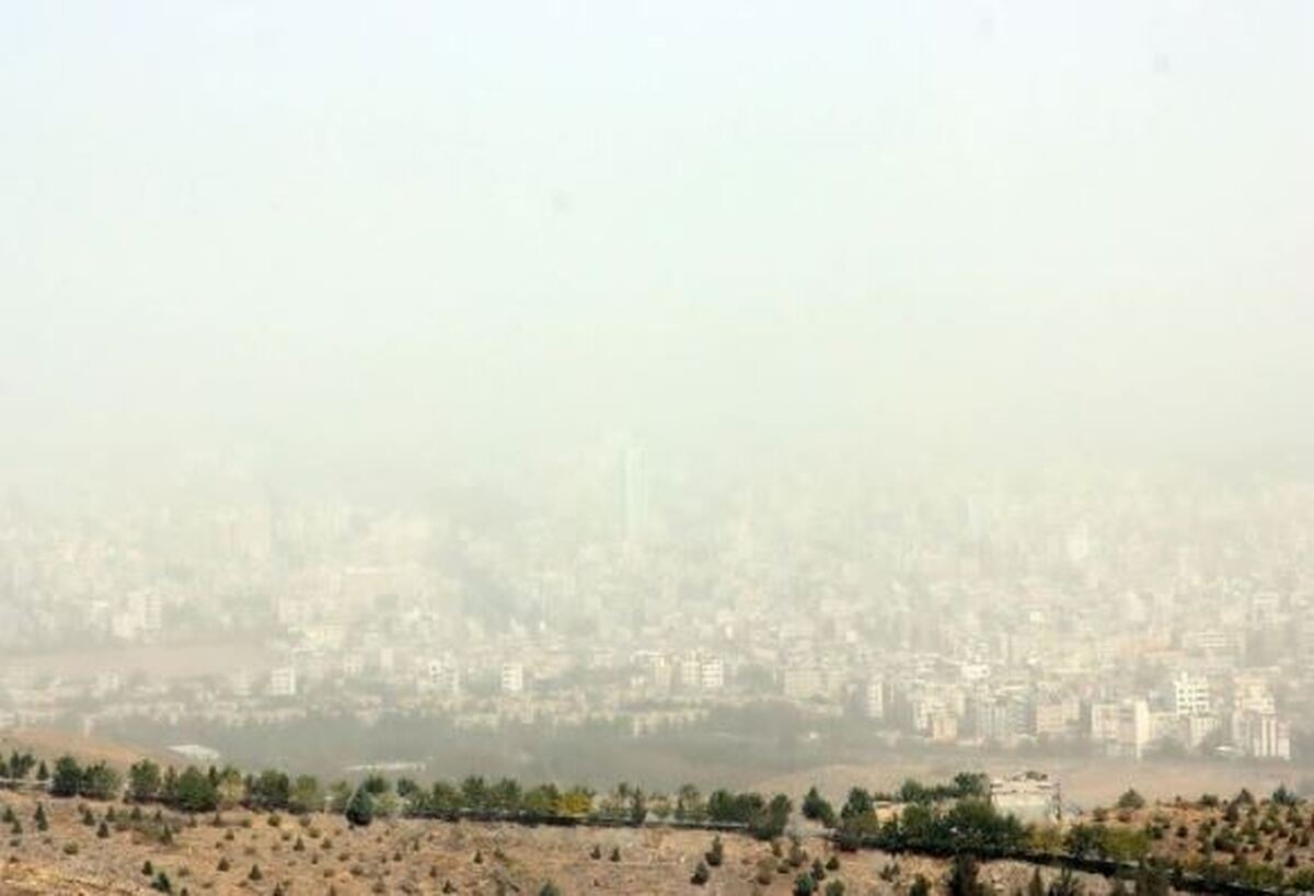هواشناسی ایران ۱۴۰۴/۹/۴؛ تشدید آلودگی هوا؛ ۷ شهر در مرز وضعیت 