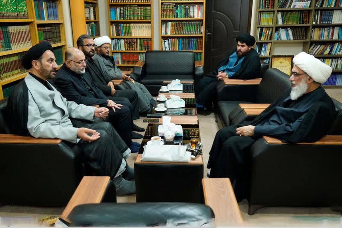 دیدار رئیس مرکز خدمات حوزه‌های علمیه با امام جمعه بوشهر