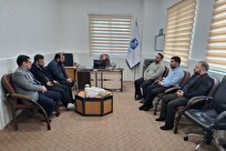 دیدار مسئولین خانه مطبوعات با مسئول سازمان بسیج رسانه قم بمناسبت هفته بسیج