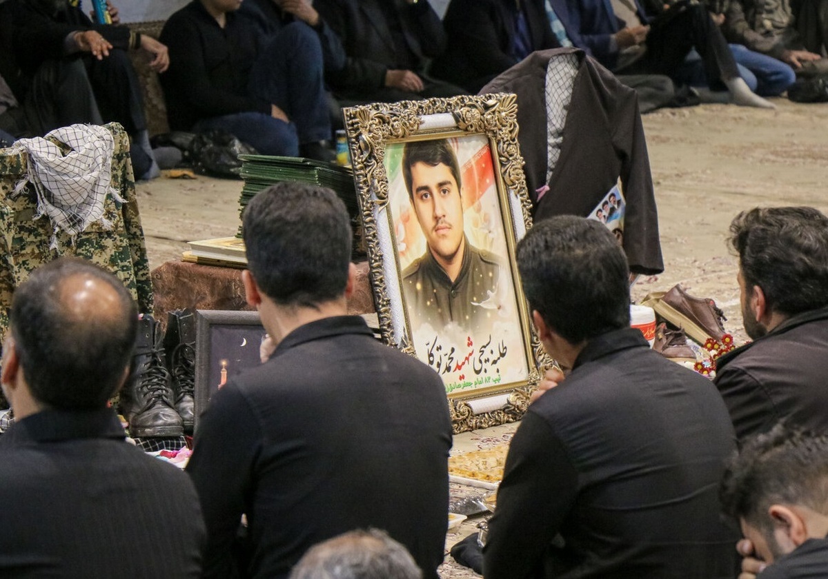 گزارشی از مراسم بزرگداشت طلبه بسیجی شهید محمد توکلی در قم