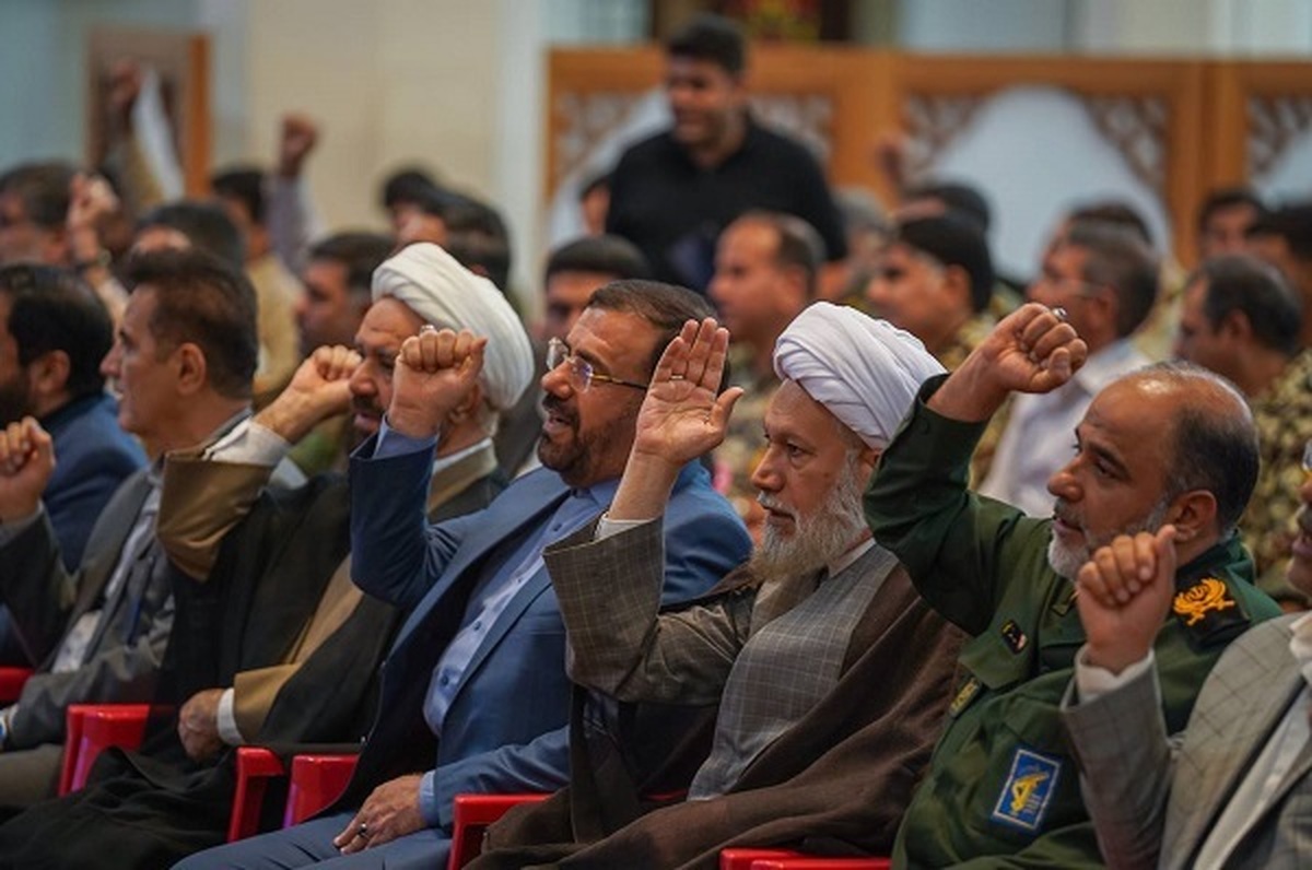 مراسم اربعین شهادت سپهبد موسوی در حرم شاهچراغ برگزار شد