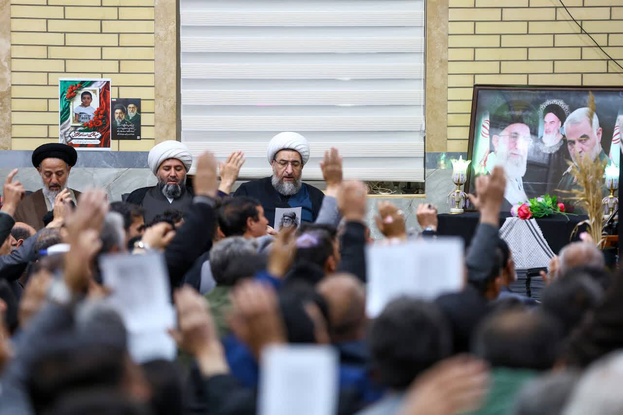 برگزاری یادواره شهدای بخشایش با حضور امام جمعه تبریز+ تصاویر برگزاری یادواره شهدای بخشایش با حضور امام جمعه تبریز+ تصاویر