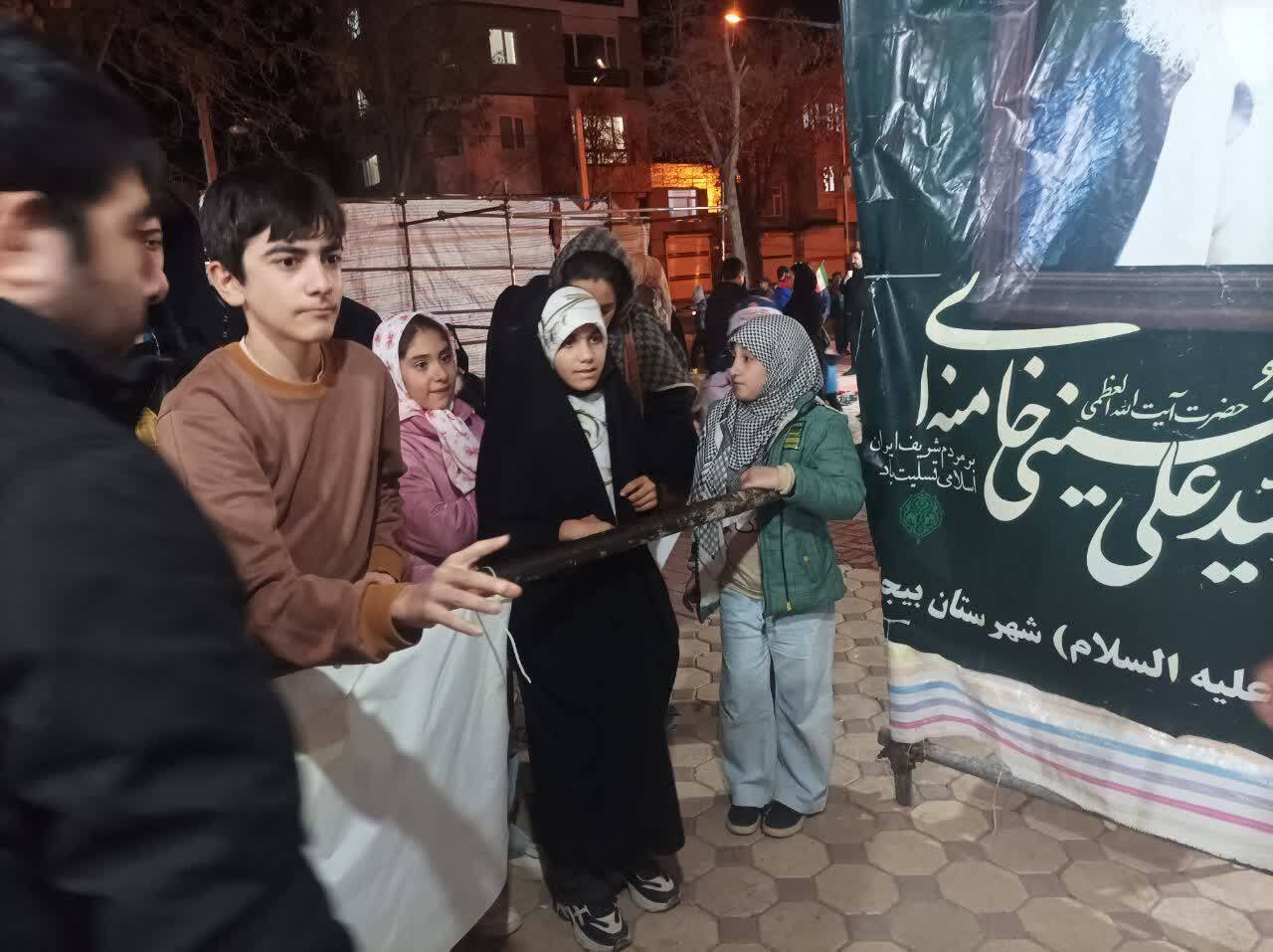 برپایی موکب جهادی من‌القلوب حوزه امام صادق+ تصاویر