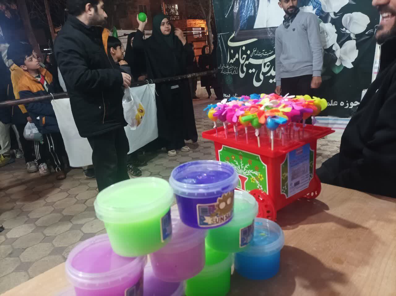 برپایی موکب جهادی من‌القلوب حوزه امام صادق+ تصاویر