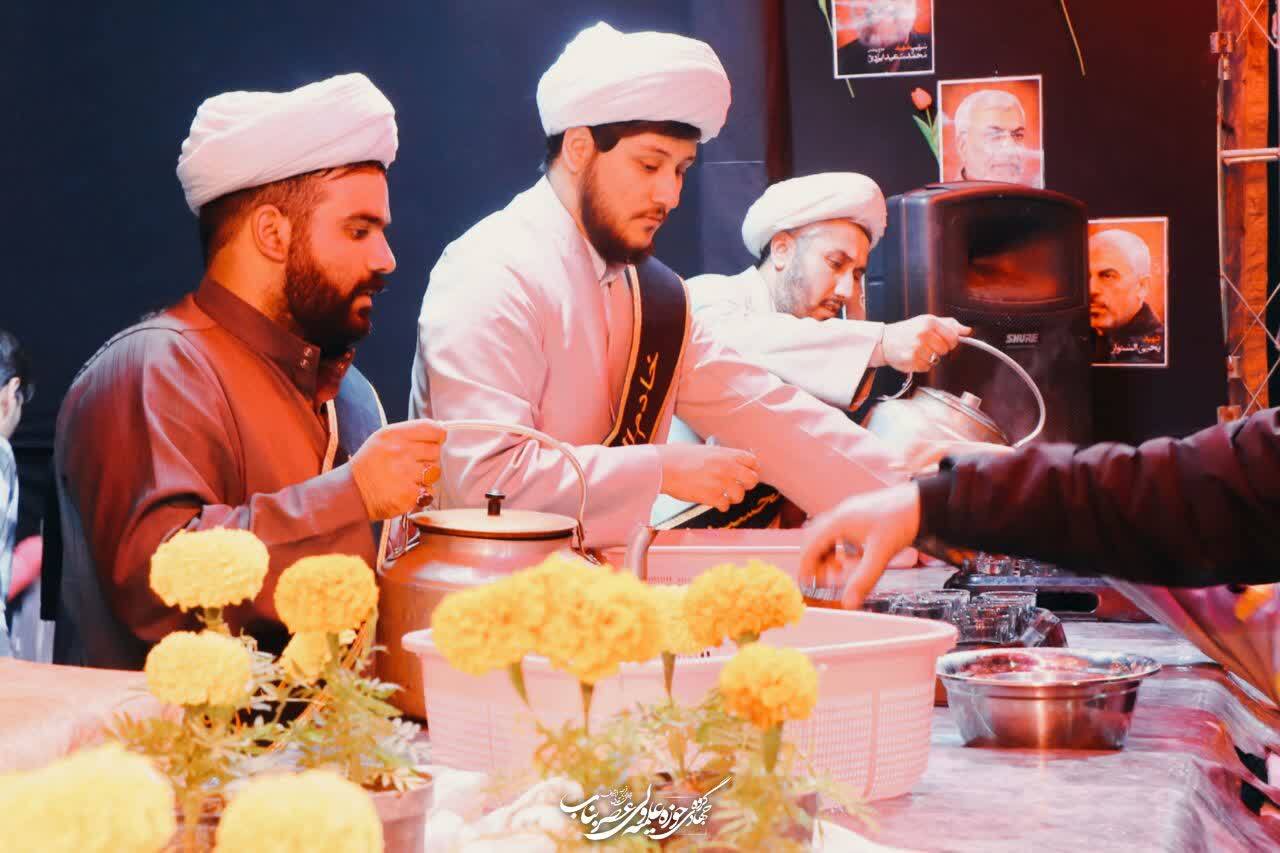 سنگر خدمت و فرهنگ در روز‌های جنگ+ تصاویر