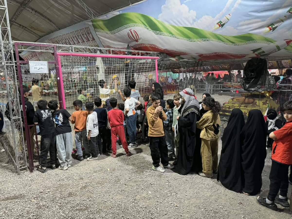 شهربازی مقاومت؛ میعادگاه بیداری نوجوانان قم در شهربازی مقاومت  + فیلم و عکس