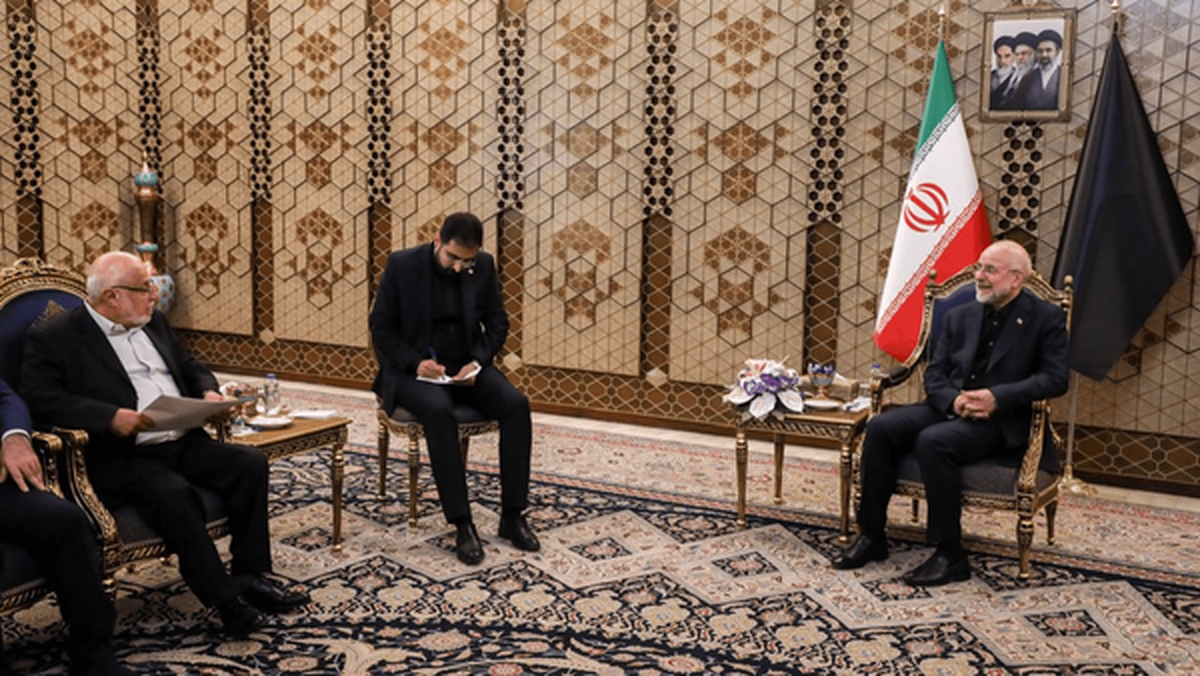 عضو ارشد جنبش امل لبنان با قالیباف دیدار کرد