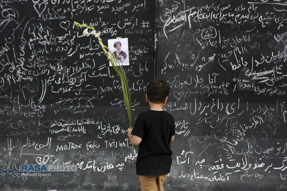 حال‌وهوای دلدادگان رهبر شهید انقلاب در نخستین روز وداع
