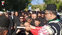 فیلم | از گلزار شهدای بام ایران تا بدرقه امام شهید