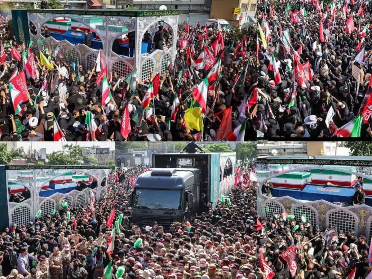 خدمت‌رسانی گسترده گروه‌های جهادی حوزوی در تشییع رهبر شهید
