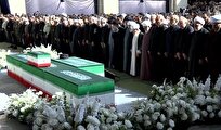 تجمع مردم ارومیه در بدرقه امام شهید