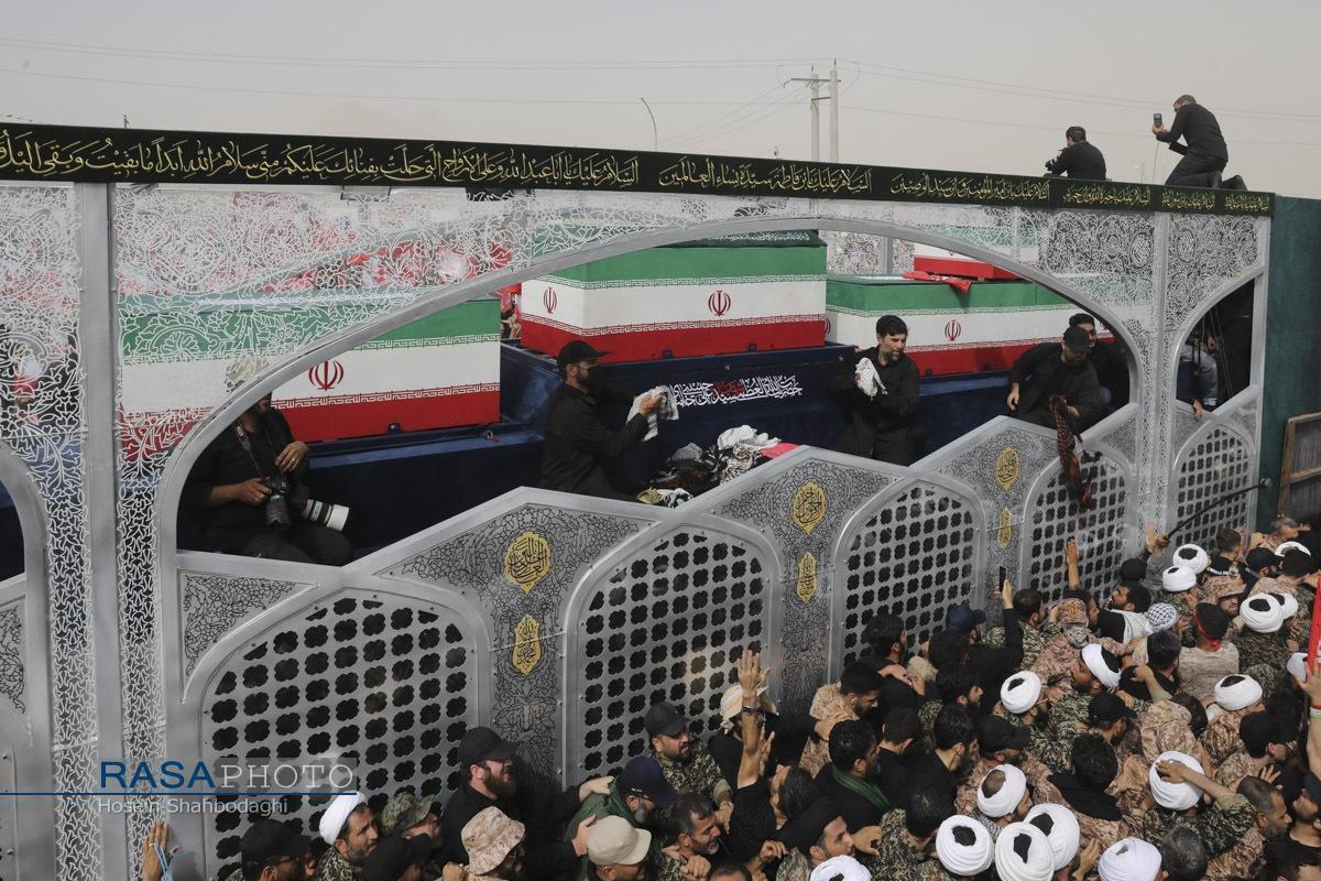 وداعی که در روایت مردم ماند