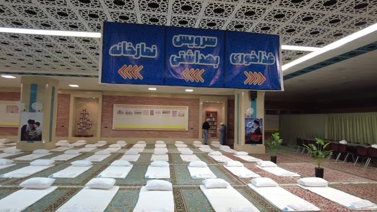 بازدید مدیرکل مرکز خدمات حوزه علمیه خراسان رضوی از مواکب عزاداران امام شهید