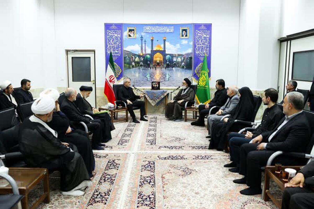 دیدار رئیس جمهور با آیت‌الله سعیدی