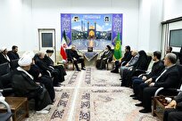 دیدار رئیس جمهور با آیت‌الله سعیدی
