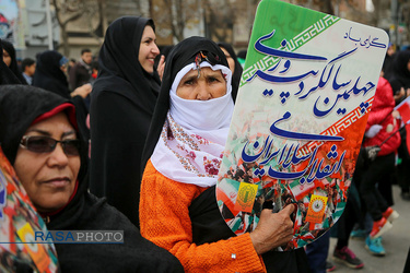 بعثت انقلاب | راهپیمایی ۲۲ بهمن در بجنورد