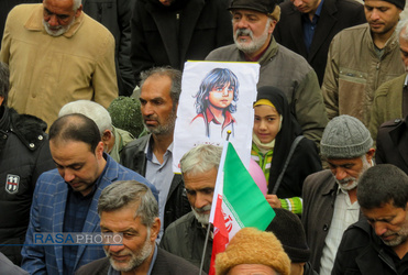 بعثت انقلاب | راهپیمایی مردم دامغان در روز ۲۲ بهمن