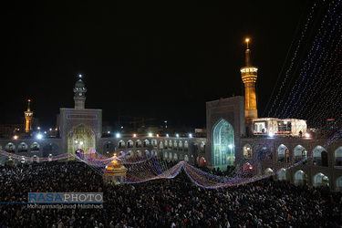 تحویل سال ۱۳۹۸ در حرم امام علی بن موسی الرضا (علیه السلام)