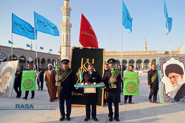 آیین خطبه خوانی خادمان مسجد مقدس جمکران