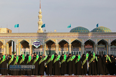 آیین خطبه خوانی خادمان مسجد مقدس جمکران