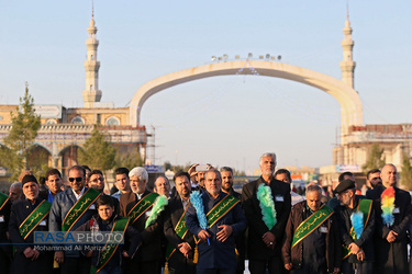 آیین خطبه خوانی خادمان مسجد مقدس جمکران