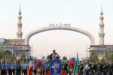 آیین خطبه خوانی خادمان مسجد مقدس جمکران