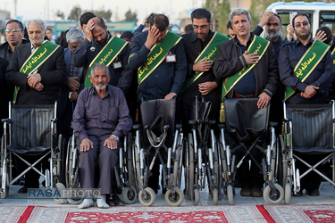 آیین خطبه خوانی خادمان مسجد مقدس جمکران