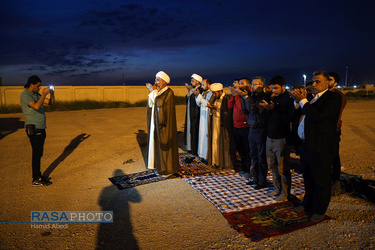 امداد رسانی مجاهدان عراقی حرکت النجباء عراق به مناطق سیل زده خوزستان