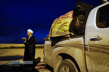 امداد رسانی مجاهدان عراقی حرکت النجباء عراق به مناطق سیل زده خوزستان