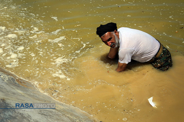 امداد رسانی مجاهدان عراقی حرکت النجباء عراق به مناطق سیل زده خوزستان