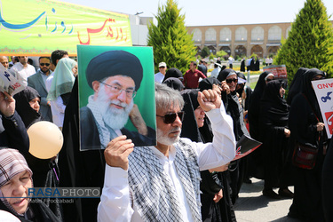 به سوی قدس | راهپیمایی روز جهانی قدس در اصفهان