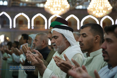 اقامه نماز عید فطر در کربلای معلی