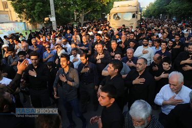 استقبال از پیکر مطهر ۱۰ شهید گمنام دفاع مقدس در بجنورد