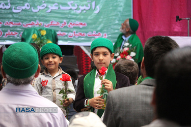 جشن روز عید سعید غدیر در روستای سیوجان که اکثر اهالی آن از ساداتند