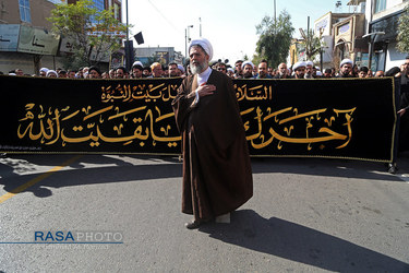 عزاداری روز شهادت حضرت امام حسن عسکری (علیه السلام) با حضور مراجع تقلید در قم