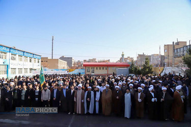 تجمع انقلابی طلاب، اساتید و روحانیون حوزه‌های علمیه تبریز در سالروز یوم الله ۹ دی