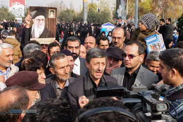 راهپیمایی نماز گزاران تهران در محکومیت به شهادت رساندن سردار حاج قاسم سلیمانی