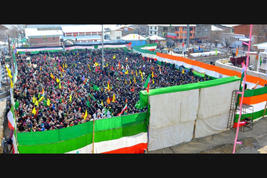 جشن ۲۲ بهمن در کشمیر