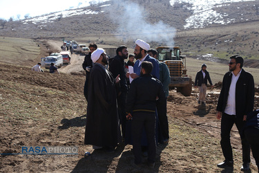 سفر حجت الاسلام والمسلمین نکونام نماینده ولی فقیه در استان چهارمحال و بختیاری به روستای چین