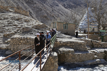 سفر نماینده ولی فقیه در چهارمحال و بختیاری به روستای صالح کوتاه