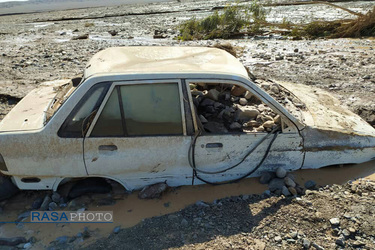 امداد رسانی بسیج در روستاهای سیل زده استان کرمان