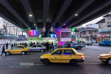 برپایی ایستگاه سلامت توسط طلاب جهادی رشت