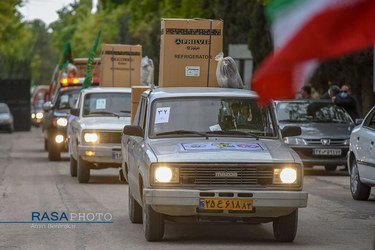 آغاز رزمایش «همدلی و کمک مؤمنانه» در شیراز سومین حرم اهل بیت (ع) ‎