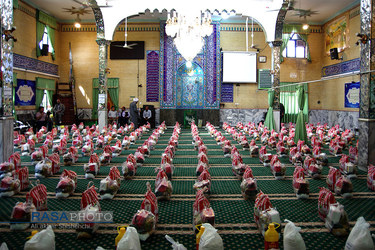 توزیع ۵۰۰ سبد کالا توسط کمیته امداد امام خمینی (ره) مشهد