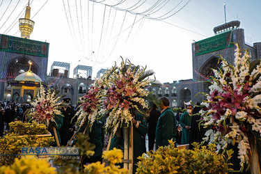 حرم مطهر حضرت امام علی بن موسی الرضا (علیه السلام) در شب میلاد