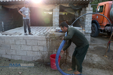 جهاد آبرسانی در غیزانیه اهواز