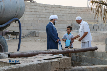 جهاد آبرسانی در غیزانیه اهواز