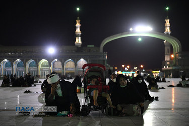 عزاداری شب شهادت حضرت امام جواد الائمه (ع) در مسجد مقدس جمکران