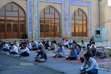 مراسم دعای عرفه در استان سمنان